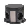 INCARA Tower 120 4 SKT 2P+T + 2 USB A+C  2M kabl.-654982